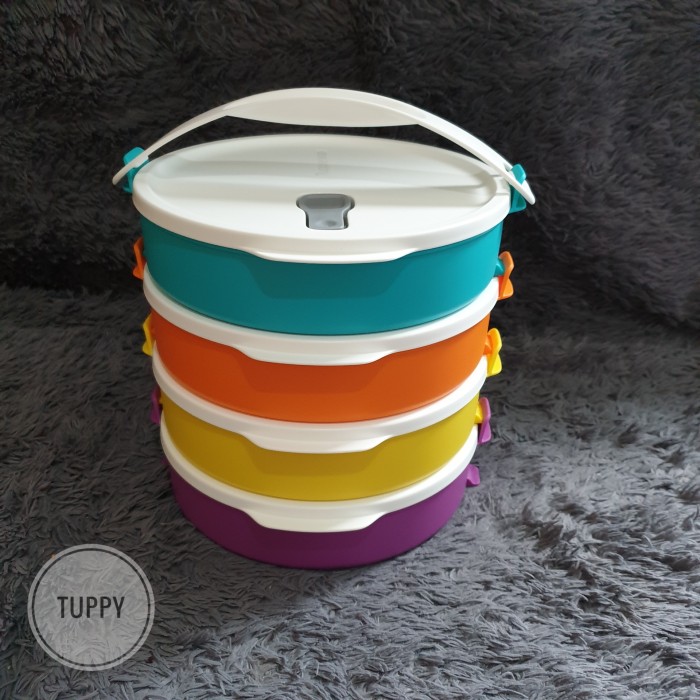 Promo Eksklusif Tupperware Rantang Susun Click To Go Round Reheatable 4 Murah Lazada Indonesia Promo Eksklusif Tupperware Rantang Susun Click To Go Round Reheatable 4 Murah Lazada Indonesia
