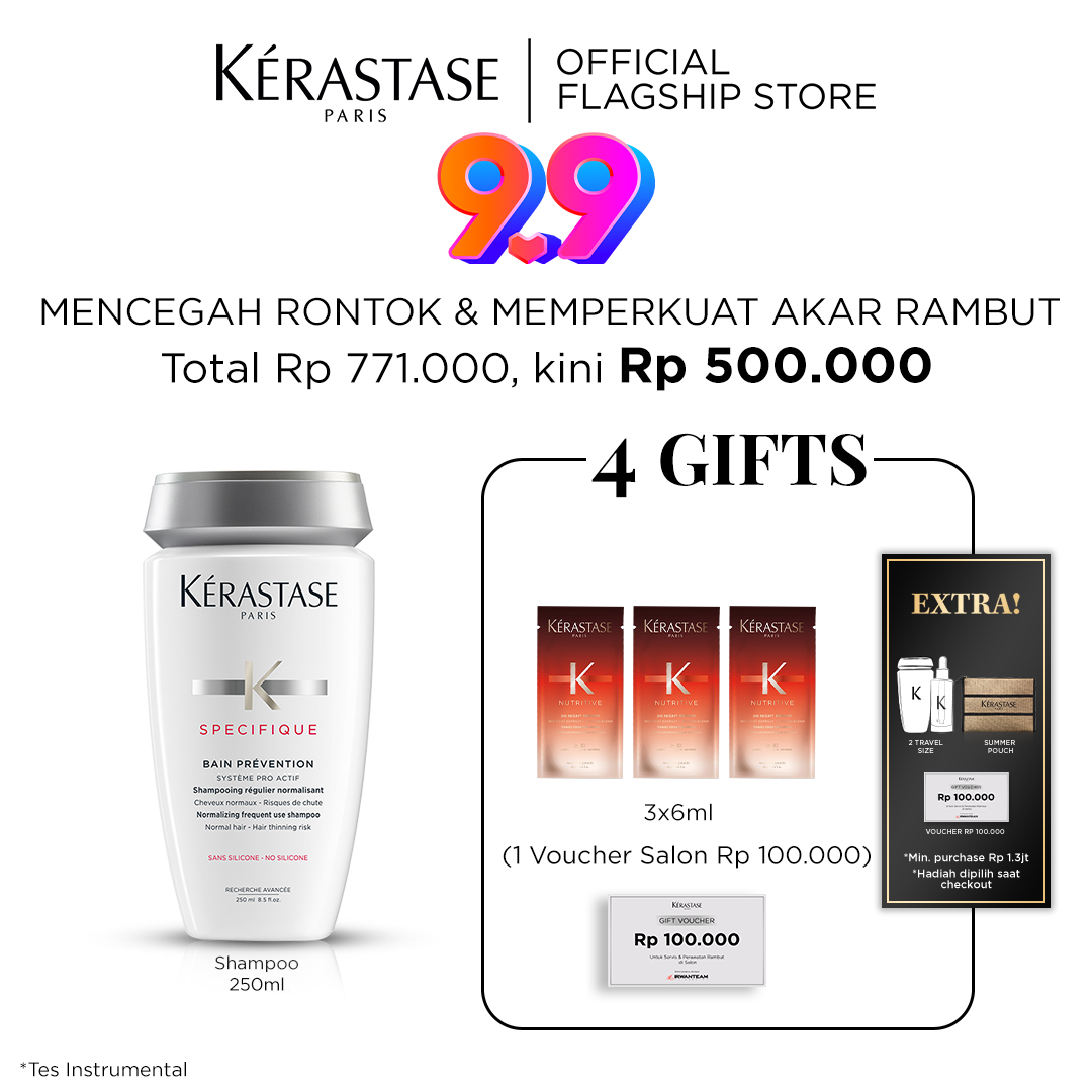 Kerastase Treatment Rambut Rontok ShampooBain Prevention 250ml