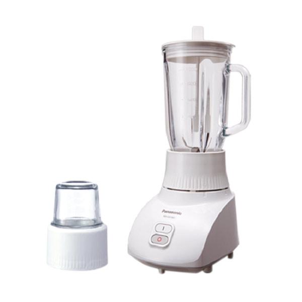 Panasonic MX-GX1462WSR Blender Clear Glass Wet & Dry Mill - Putih FREE PACK KAYU