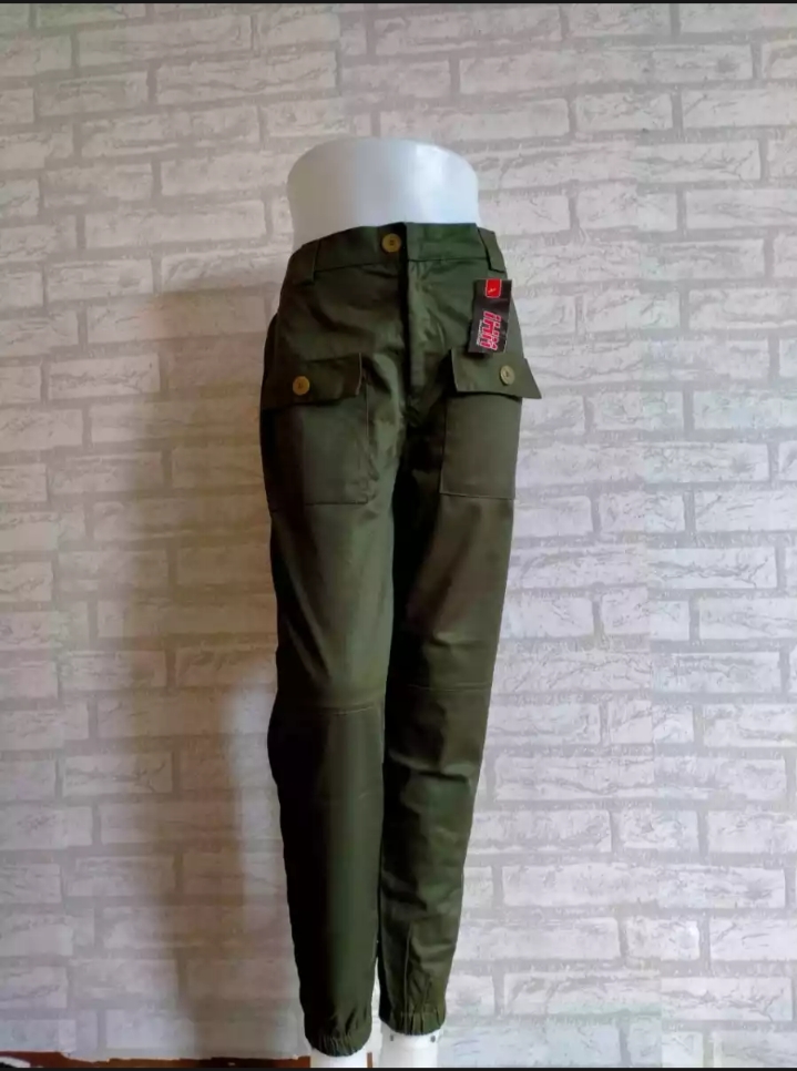 joger pants kantong depan/celana 