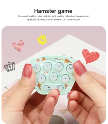 New children's puzzle creative interactive game baby memory training memory game machine，the finger-tip hitting game allows children to feel the fun of hitting the mole at home
