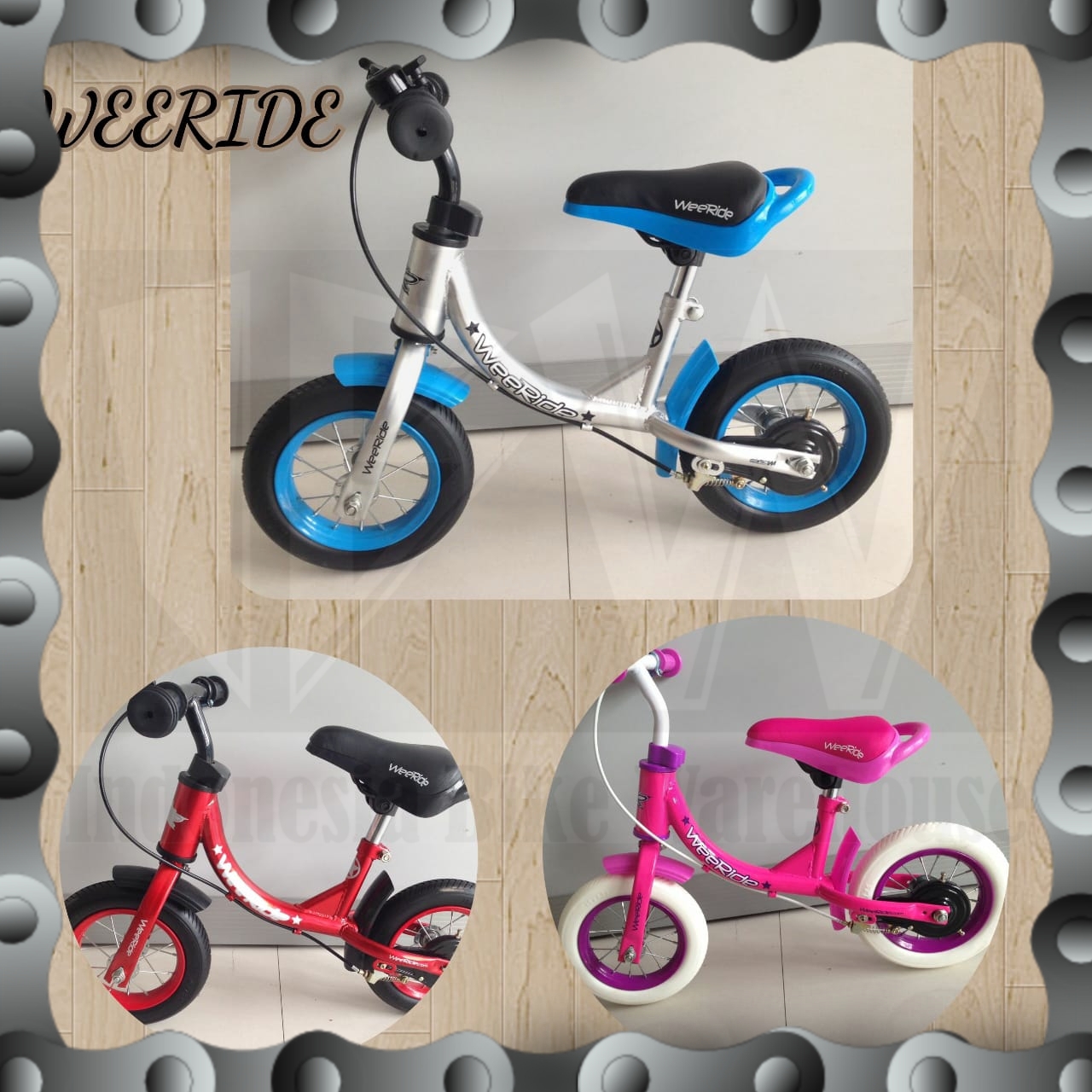 IBW Balance Bike Push Bike WEERIDE Lazada Indonesia