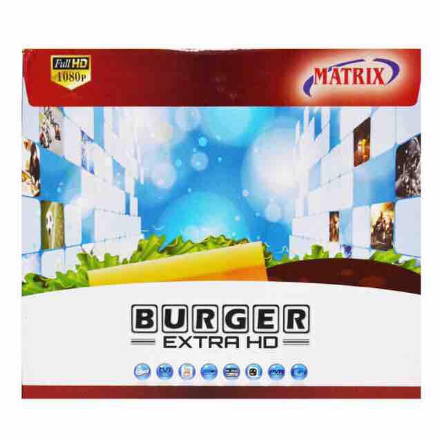 Receiver Matrix Parabola Burger Extra HD Ethernet