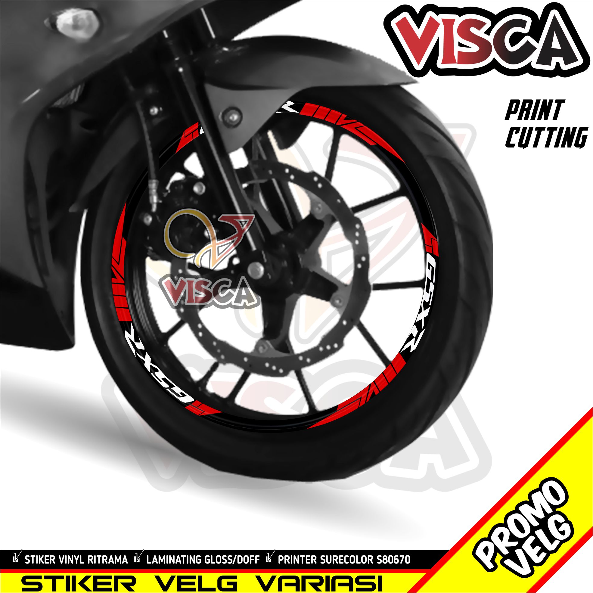 Stiker Velg List Velg Motor Cutting Sticker Velk Gsx R150 Motif Gsx ...