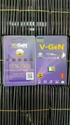 Microsd V-Gen 4Gb Class 6 48Mbs Memory Card Micro Sd Vgen