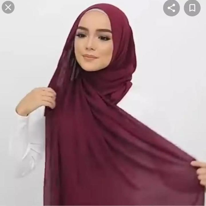 COD Jilbab , Hijab Pashmina SABYAN DIAMOND Italiano Stretch - Kerudung pasmina polos terbaru