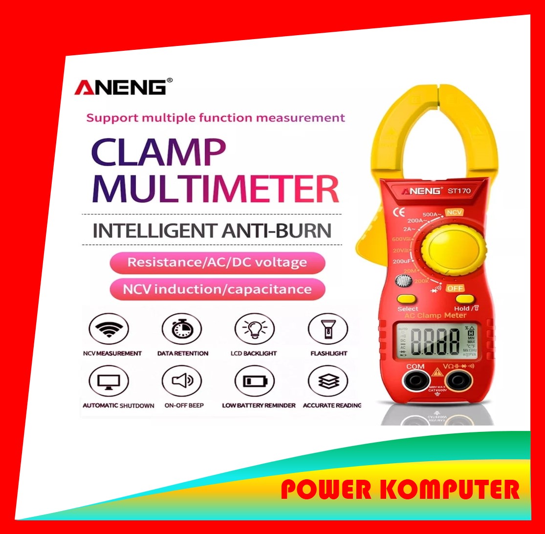 Digital Clamp Meter Aneng ST170 Digital Clamp Meter Digital Clamp