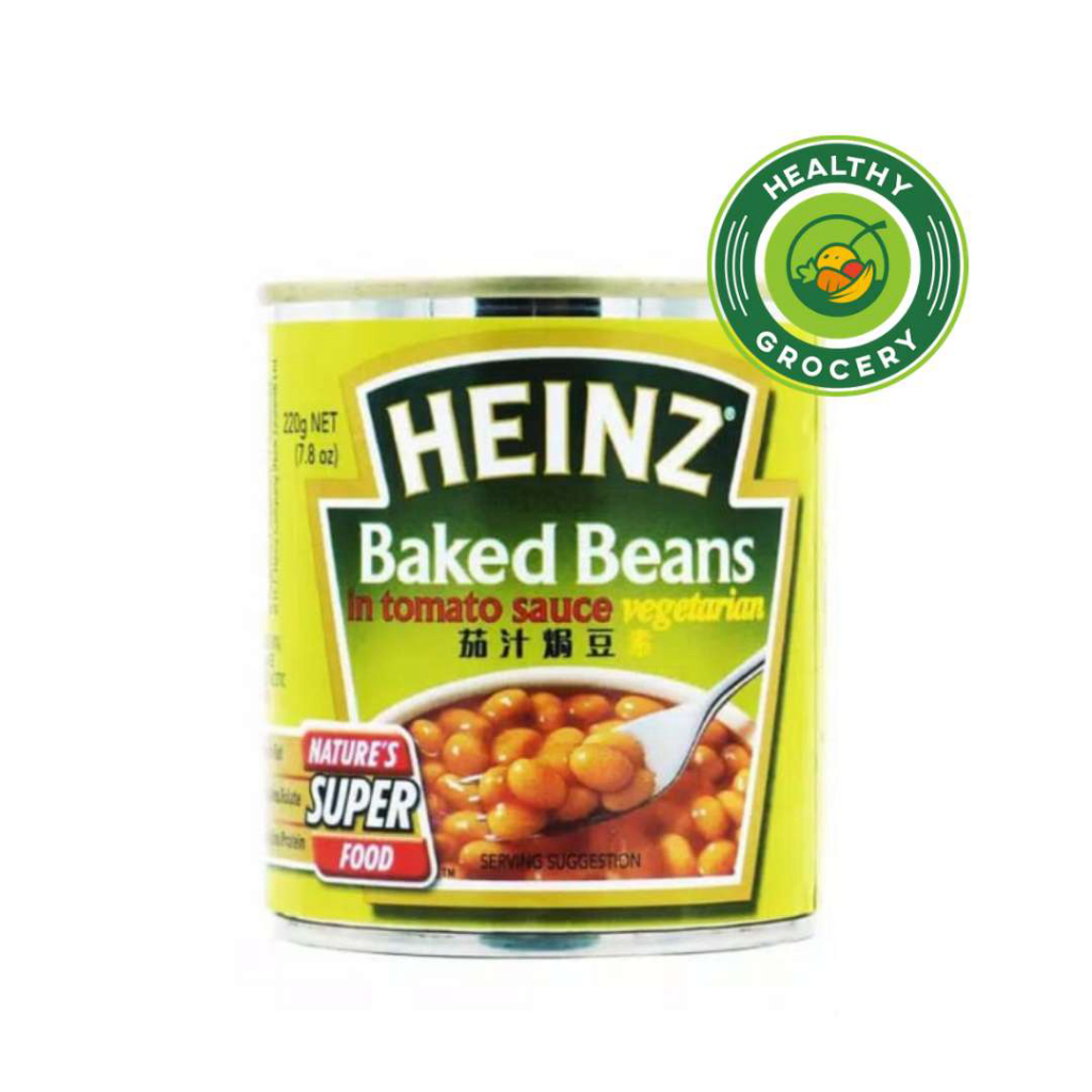 Heinz Baked Beans In Tomato Sauce Vegetarian 220gr Kacang Dalam Saus