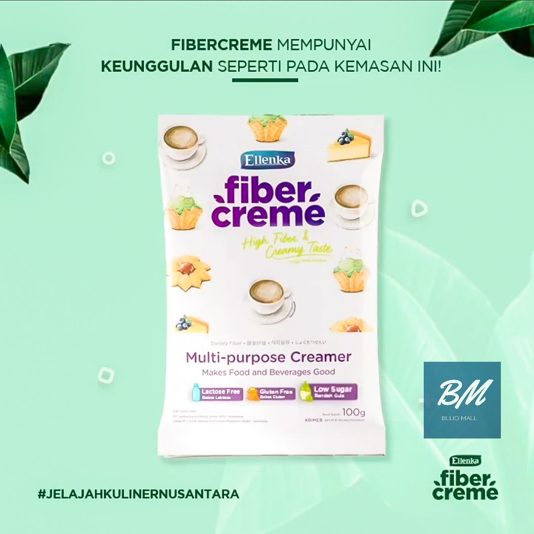 Fibercreme 100 gr / Fiber Cream Ellenka 100 gram / Ellenka Fiber Creme