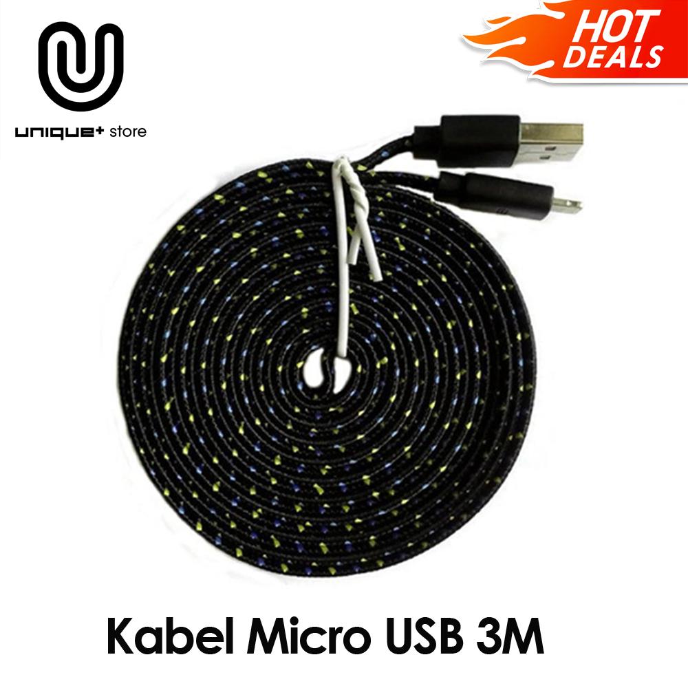 Next Kabel Data Multi Fungsi Charger Micro Usb Panjang 3m 