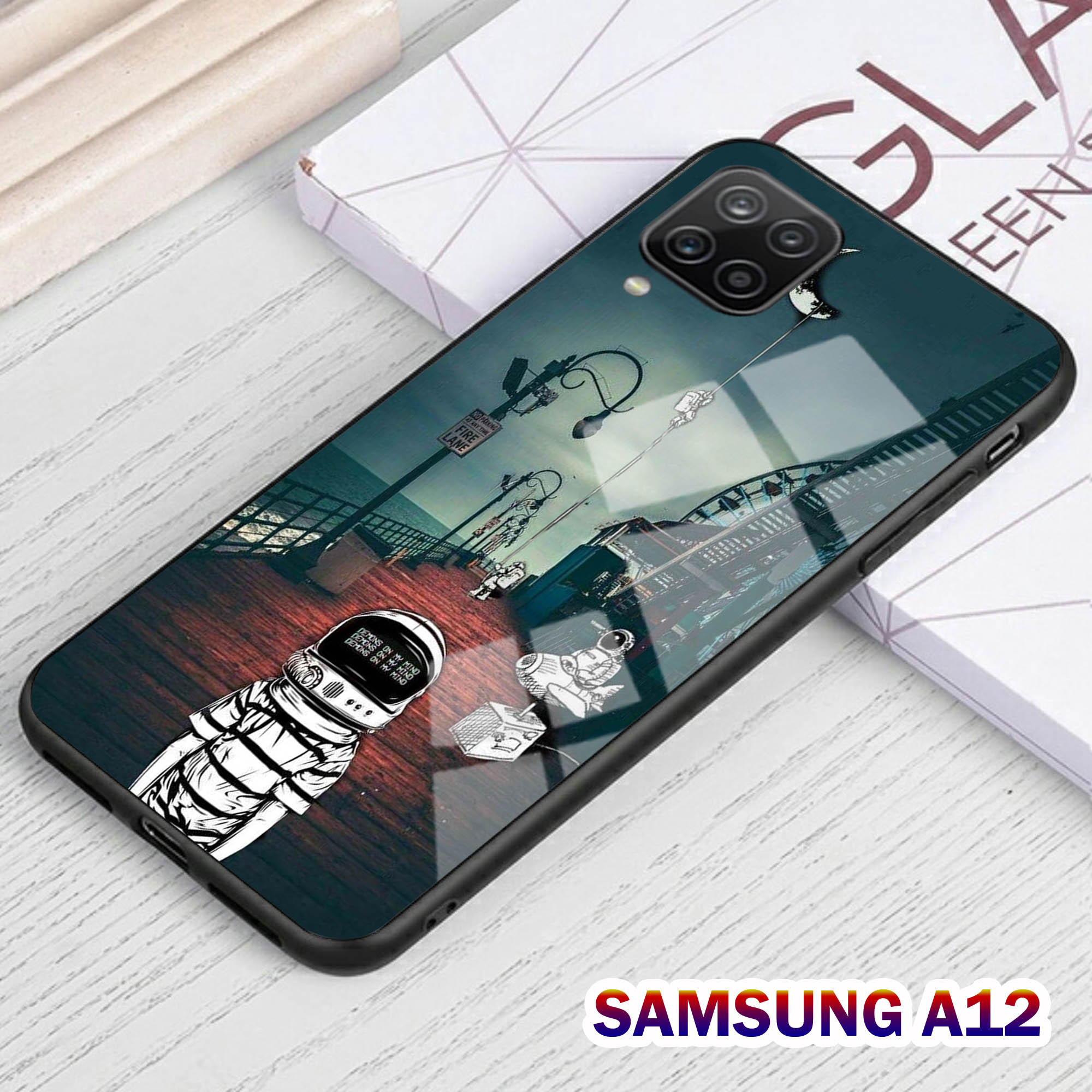 Softcase Glass Kaca Samsung A12 Casing Hp Samsung A12 B67 Pelindung Hp Case Handphone Case Kualitas Terbaik Lazada Indonesia