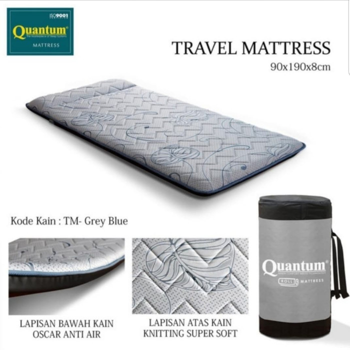 Kasur Gulung Quantum Busa Rebounded Anti Kempes 90x190 Tb 8 Cm Include Tas Lazada Indonesia
