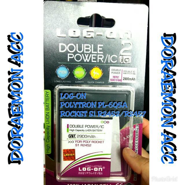 HULAHULA'- BAT LOG-ON POLYTRON PL-6Q5A ROCKET S1 R2452/R2457 DOUBLE POWER IC
