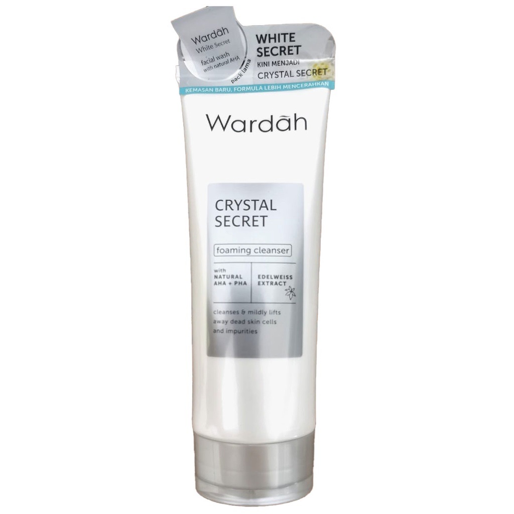 WARDAH CRYSTAL SECRET Foaming Cleanser | Lazada Indonesia