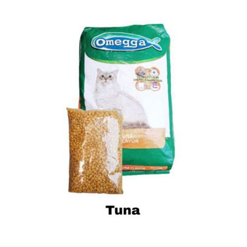 [ OMEGGA ] Omega 1Kg makanan kucing repack TUNA SEAFOOD Lazada Indonesia