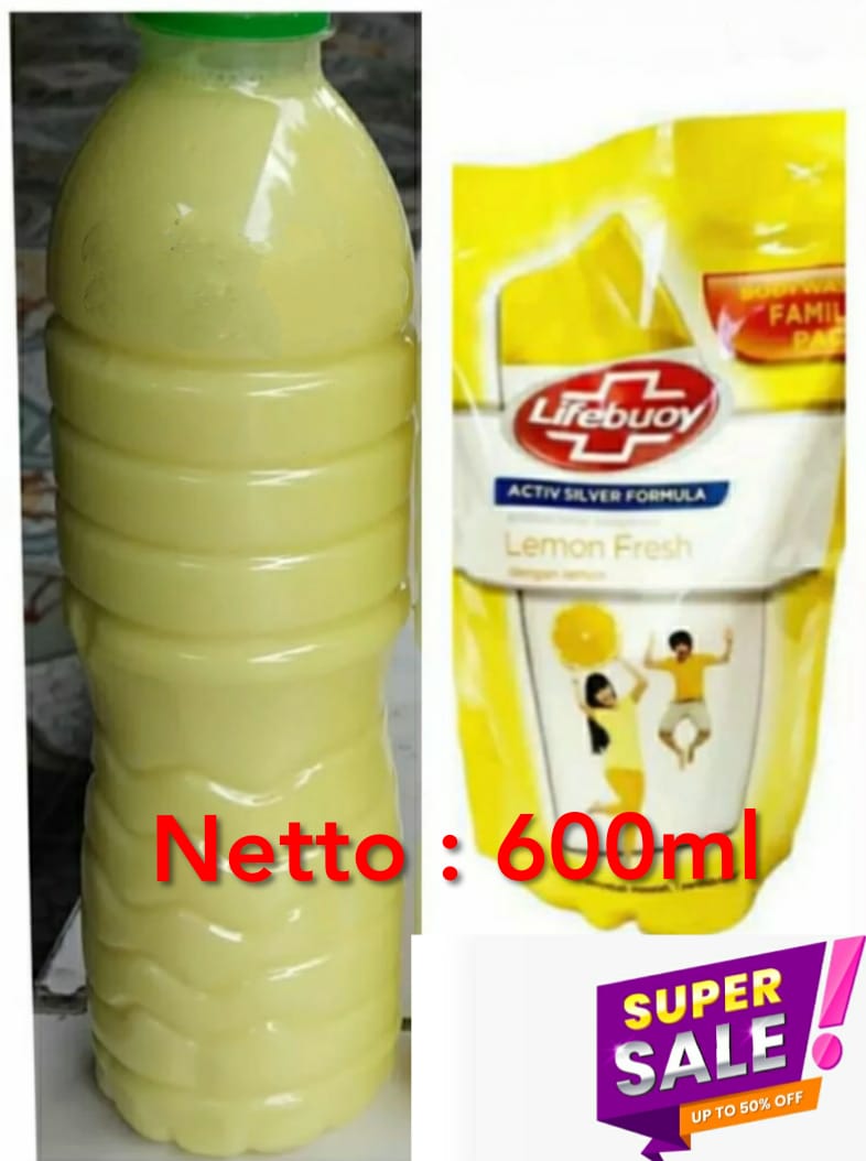 HARGA FLASH SALE..!! Bodywash Sabun Mandi Curah isi Kemasan 600ml wangi