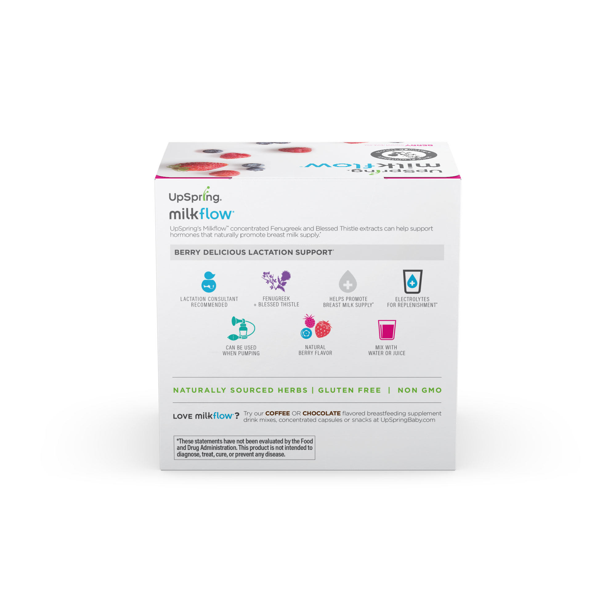 Upspring Milk Booster Fenugreek And Blessed Thistle Lactation Supplement  For Breastfeeding (16 Sachets X Berry+ Electrolytes + 100 Capsules) |  Lazada Indonesia