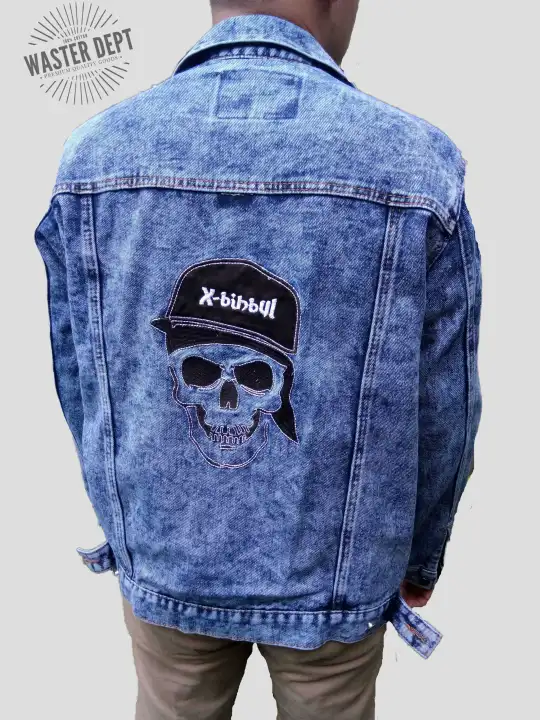 levis denim jacket blue