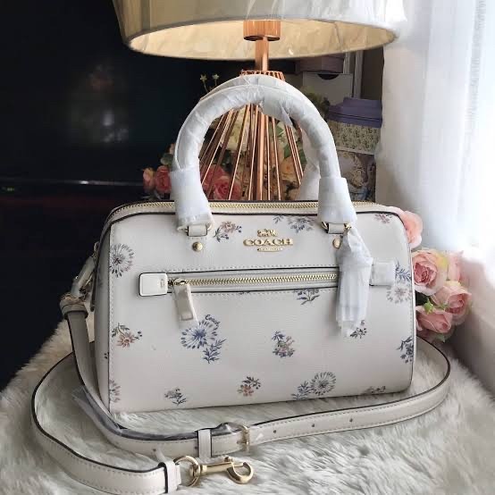 Coach rowan best sale satchel dandelion