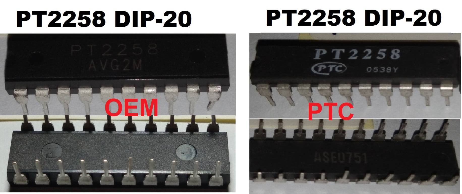 Great prices and Fast Shipping Featured products 10 PCS PT2258 DIP-20 ...