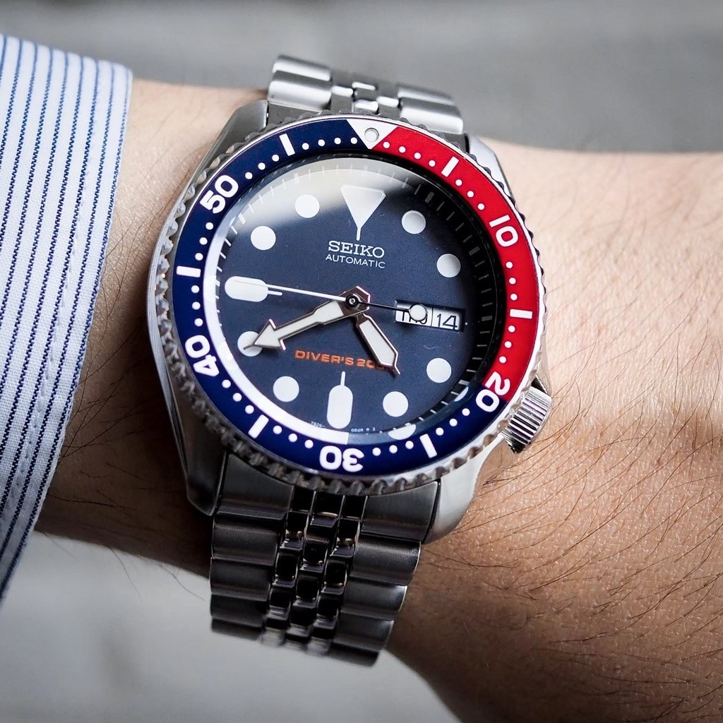 Seiko Skx009j Seiko Pepsi 009 Jam Tangan Seiko SKX009J1