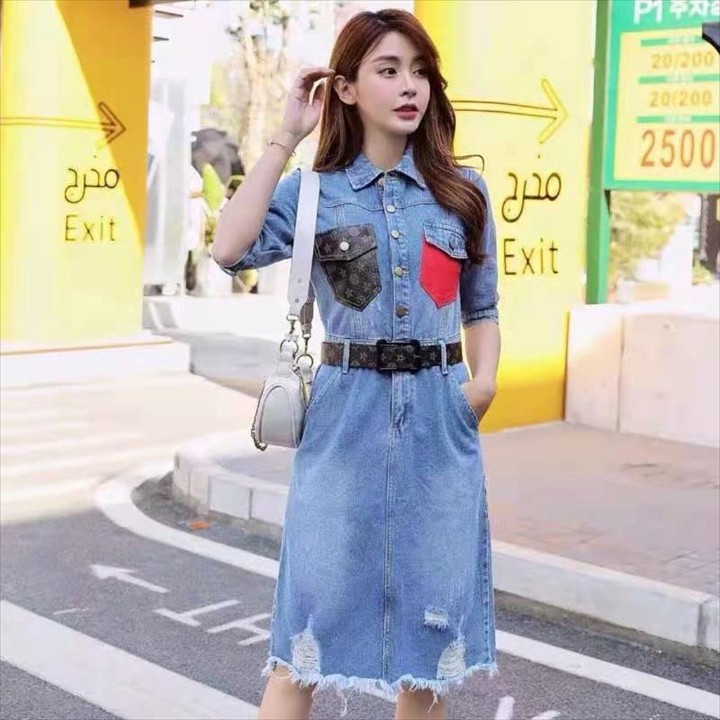 CASUAL DRESS JEANS KEKINIAN/ DRESS 