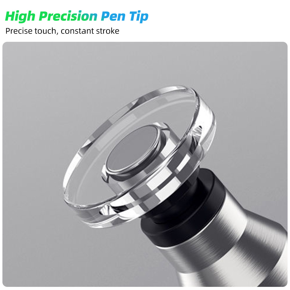 Bút Cảm Ứng Điện Dung Đa Năng FONKEN, 2 Trong 1, Màn Hình Cảm Ứng, Bút Vẽ, Dùng Cho iPhone, iPad, Android