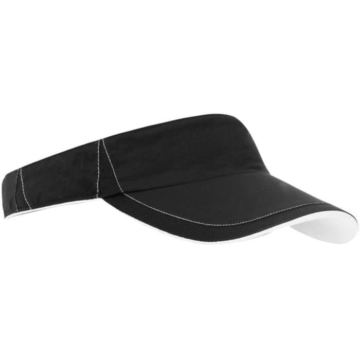 TERLARIS Visor Black Artengo Topi 