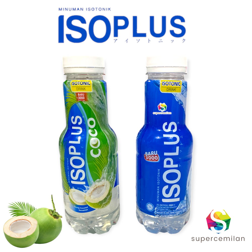 ISOPLUS Minuman Isotonik Drink Original / Coco 350 ML | Lazada Indonesia