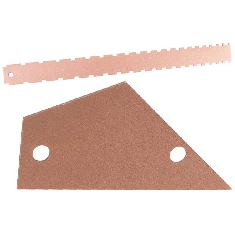 Bass Fingerboard Height Measurement Ruler Metal Guitar Neck Notch