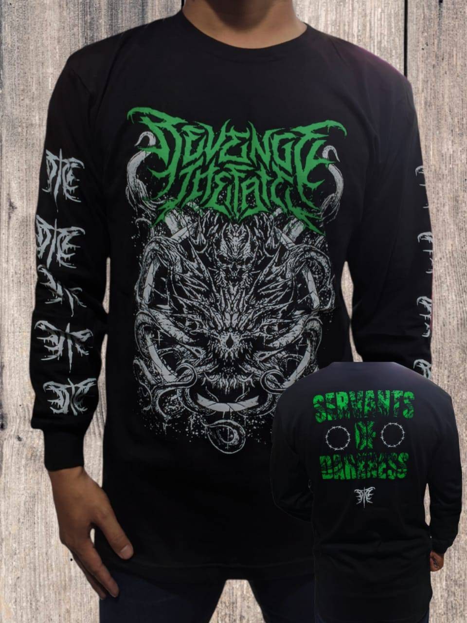 Jual Long Shirt Death Metal Terbaru 