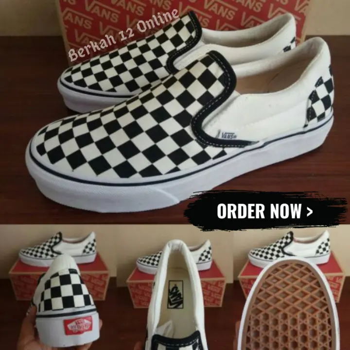 sepatu vans checkerboard