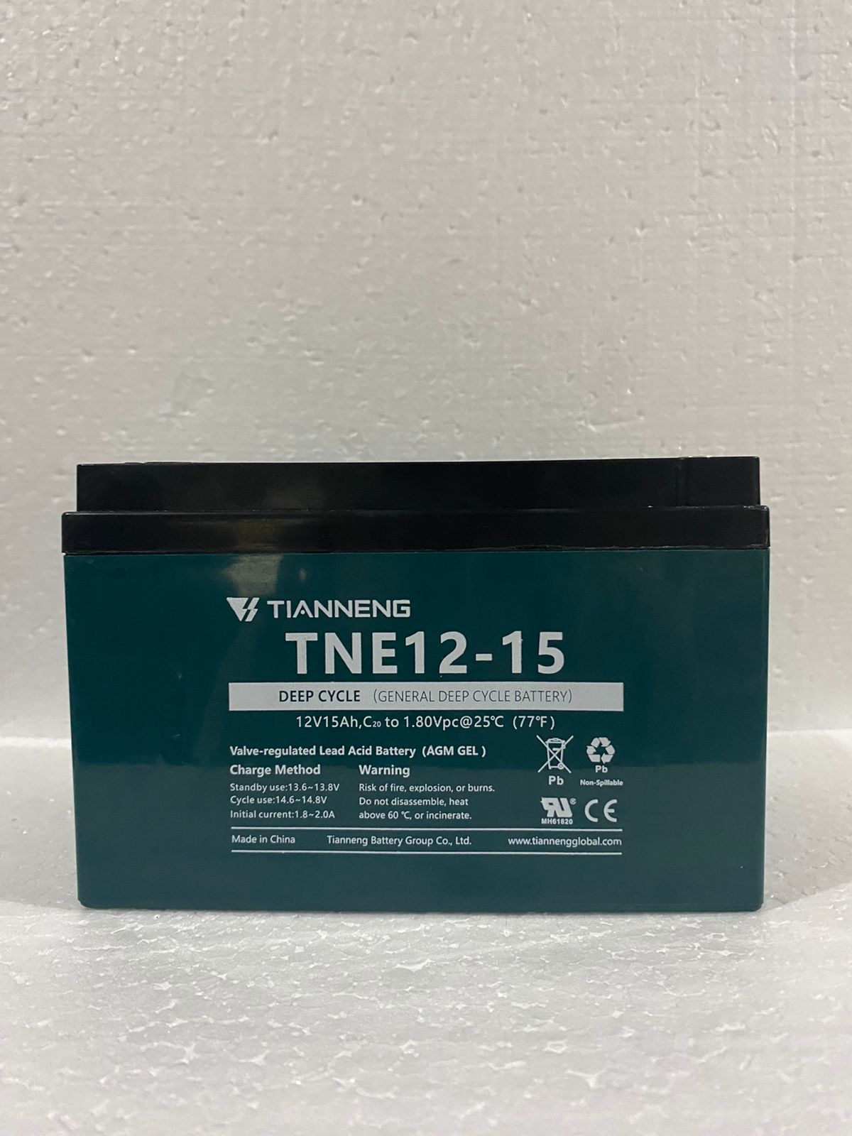 Aki 6-DZM-12 Tianneng 12V 15AH Aki Sepeda Listrik | Lazada Indonesia