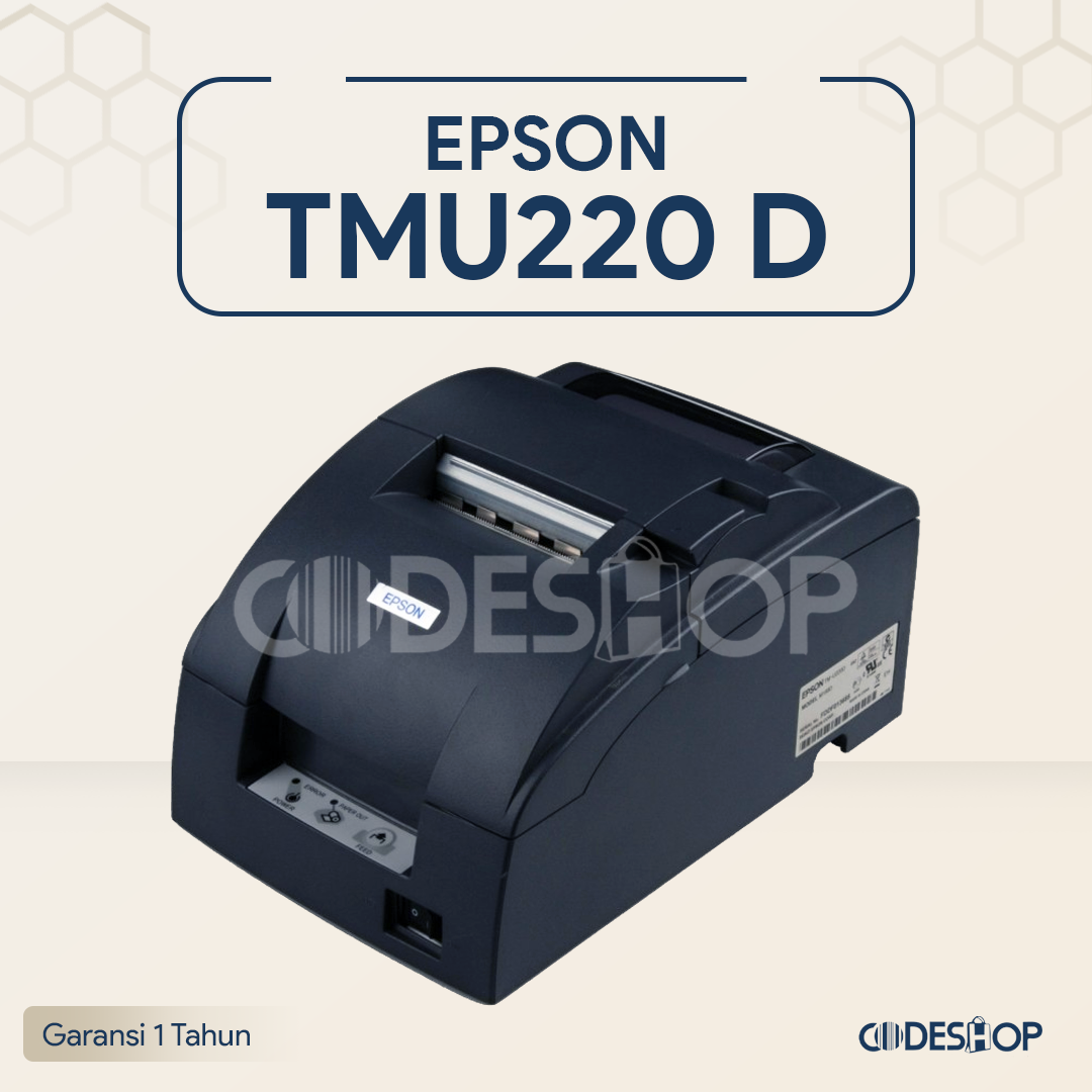 Printer Kasir Dot Matrix Epson Tmu220 D Lazada Indonesia 4117