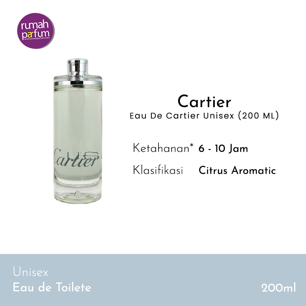 Cartier Parfum Original Eau De Cartier Unisex (200 ML) | Lazada Indonesia