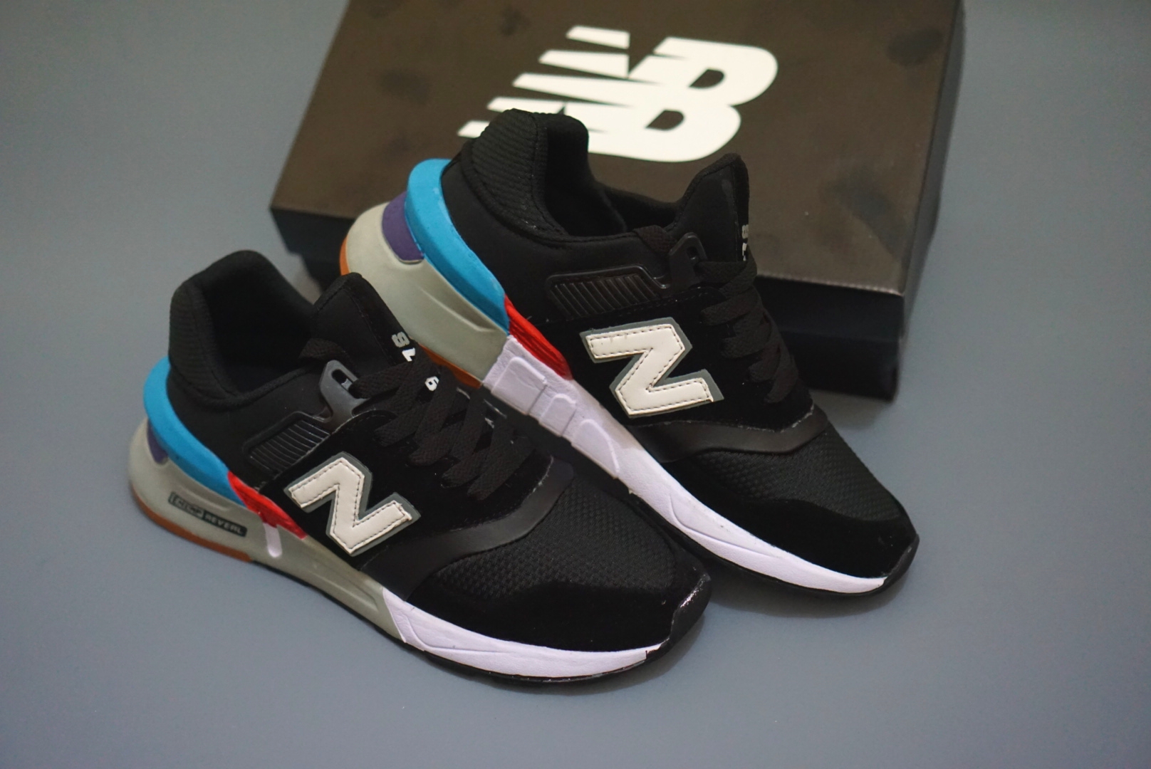 Sepatu New Balance 997 S Full Black 