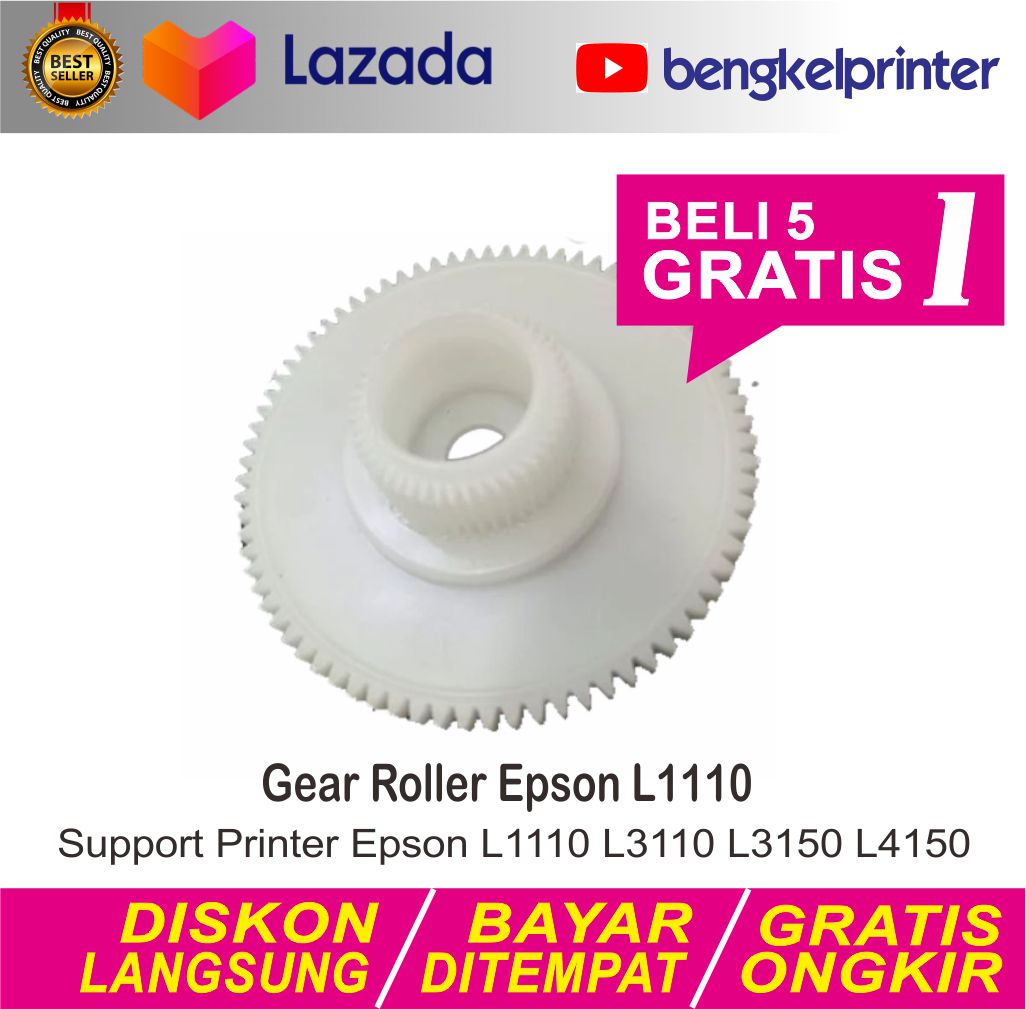 Gear Roller ASF Epson L1110 L3110 L3150 | Gear Gerigi Roller Epson