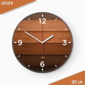 Odiaz Jam Dinding Unik Kayu Elat Horisontal 30cm J0024 Lazada Indonesia Odiaz Jam Dinding Unik Kayu Elat