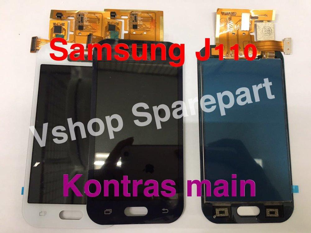 Lcd Touchscreen Samsung J110 J110G J1 Ace Kontras Kecerahan Lampu Main