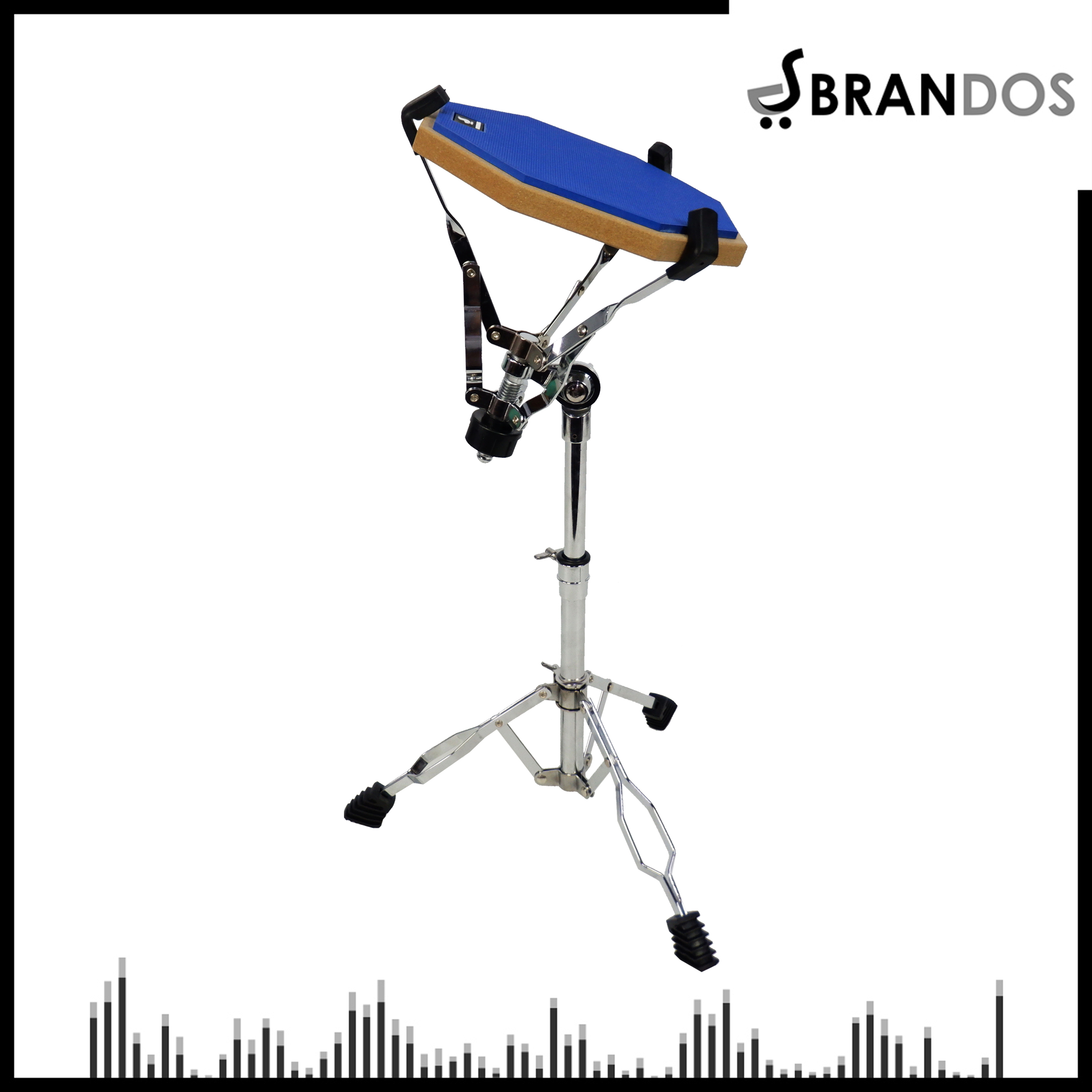 Stand Snare Drum Pad 1214 Inch Percussion Snapy Kawat ST19 Lazada