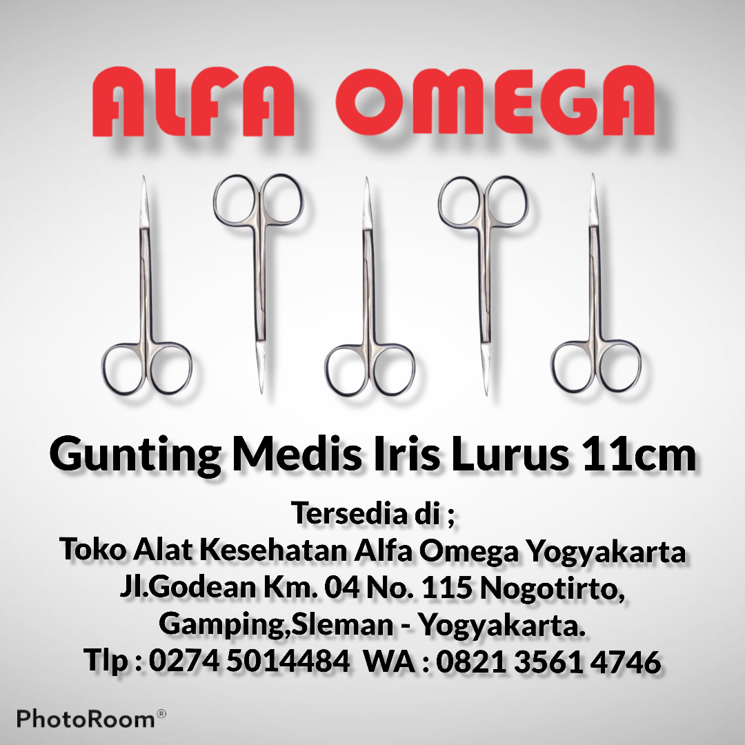 Gunting Operasi Iris Lurus Cm Gunting Medis Lazada Indonesia