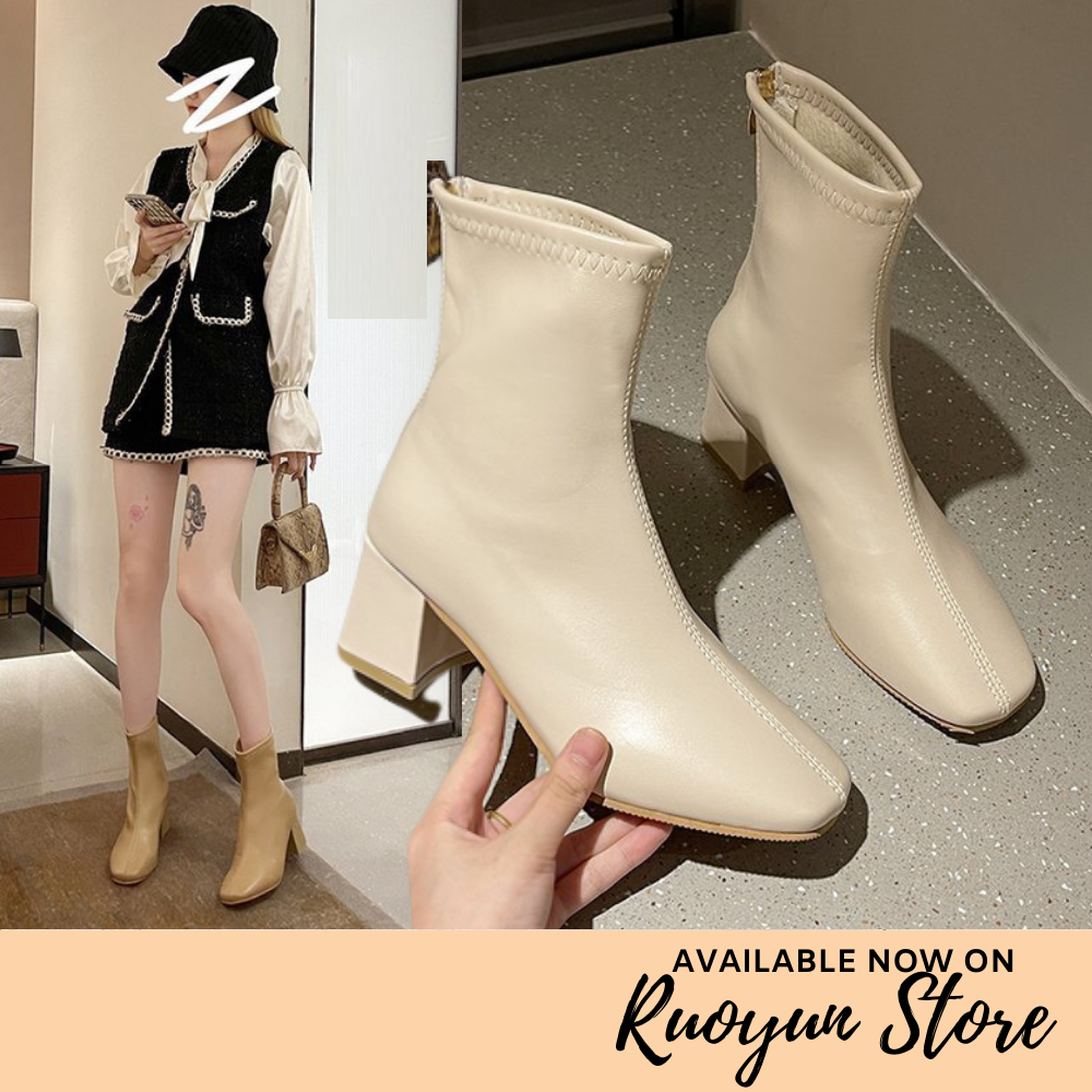 Ivy Glow Sepatu Boots Wanita Fashion Casual Og Import Lazada - Main Image