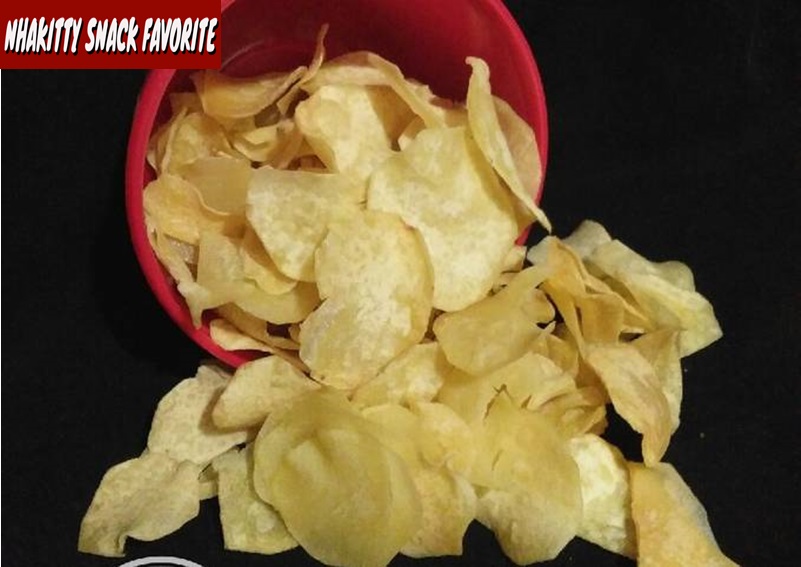 Keripik talas Bogor asli renyah kriuk gurih kemasan 125gr / kripik