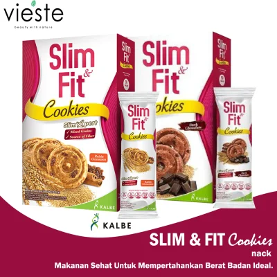 Slim & Fit Cookies - Chocolate - Cemilan Rendah kalori Untuk Diet