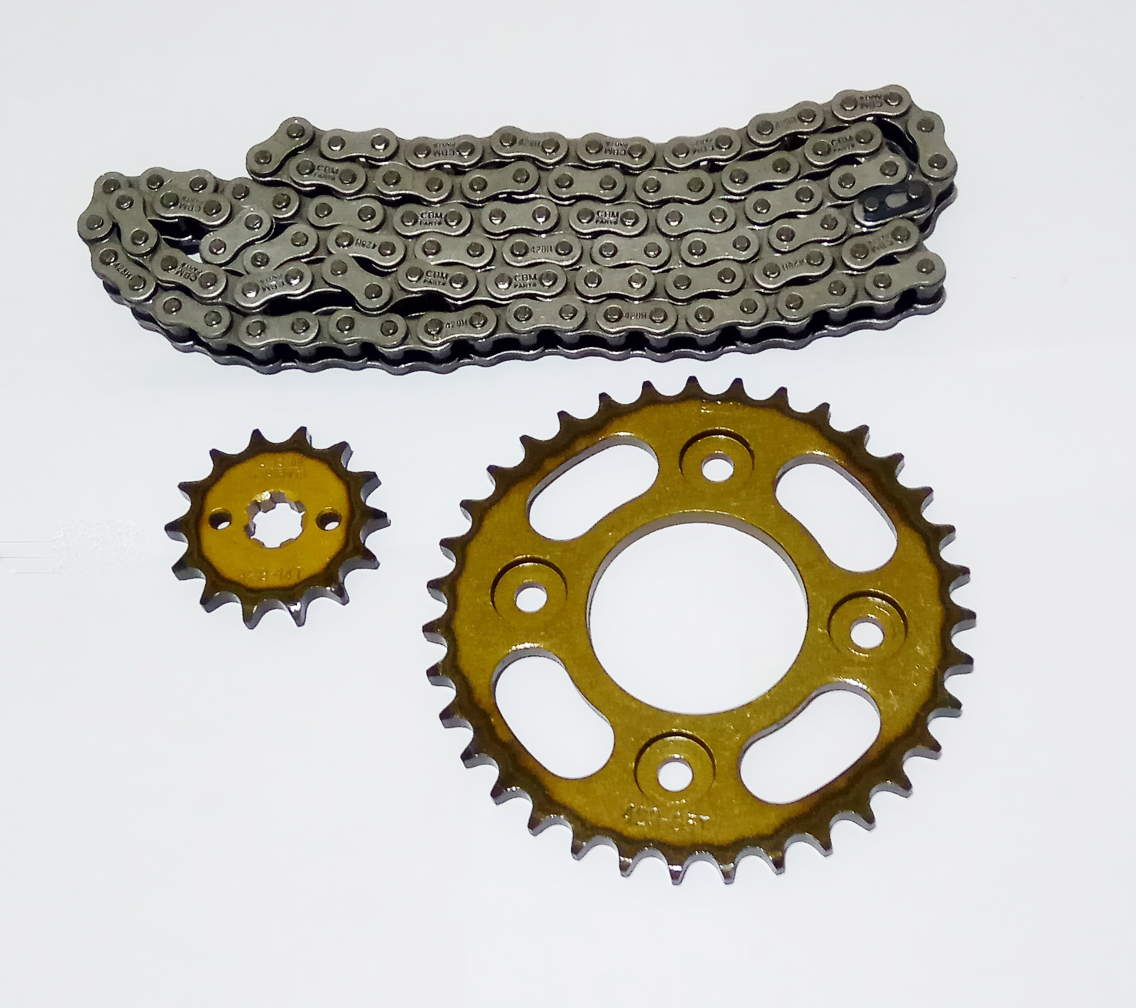 gear paket emas 35. gigi tarik depan 