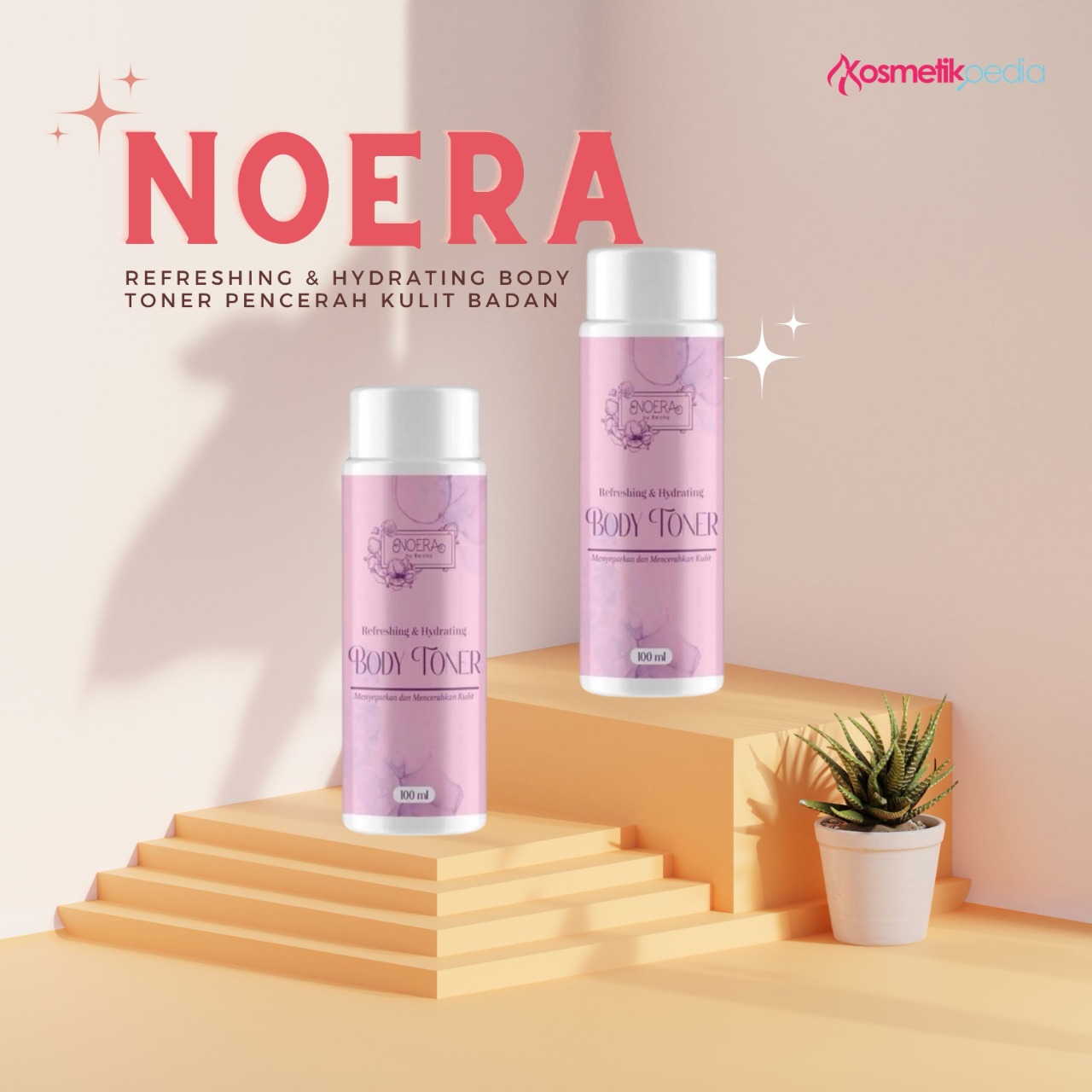 Jual NOERA Refreshing & Hydrating Body Toner Pencerah Kulit Badan