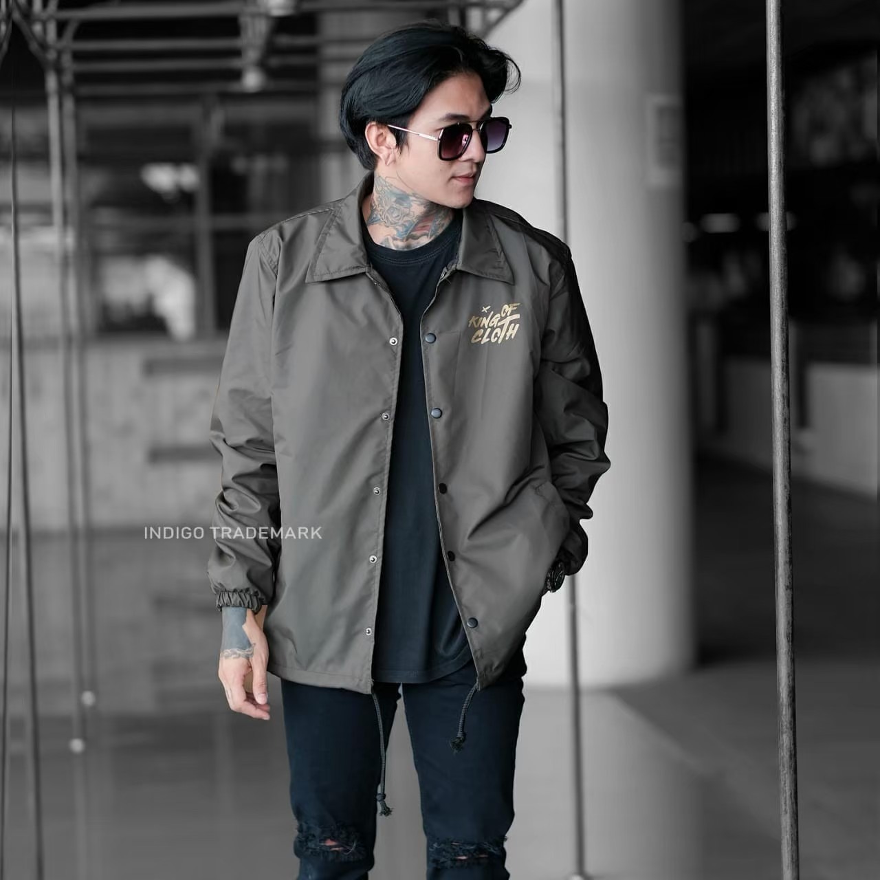 style pake coach jacket