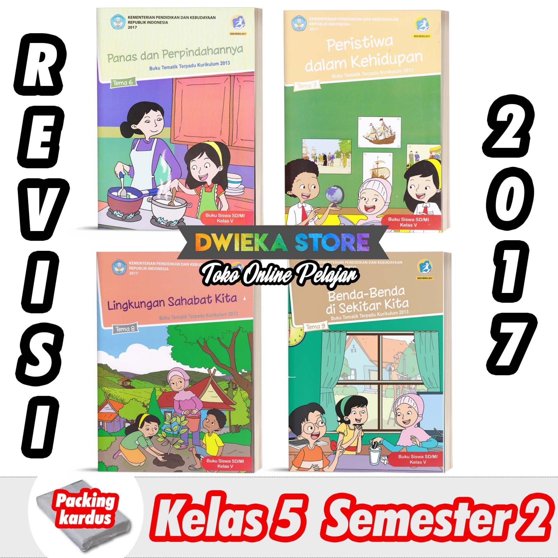 Paket Buku Tematik SD Kelas 5 Semester 2 “ Tema 6 7 8 9 ” Kurikulum 2013 Edisi Revisi 2017