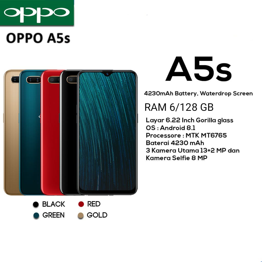 harga hp oppo a5s ram 6