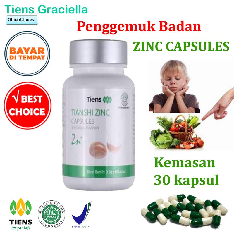 Rp 73.225. Tiens Zinc Penggemuk Badan Paket Promo Banting Harga 30 Kapsul + GRATIS Kartu ...
